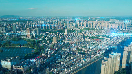 大气震撼科技智慧城市宣传ae模板