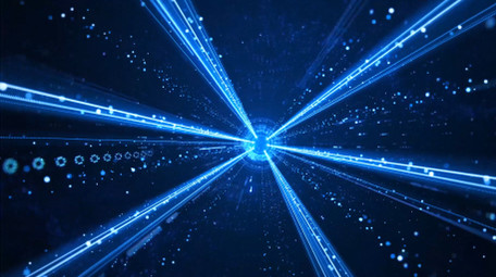 4K大气科技光线穿梭发布会片头AE模板