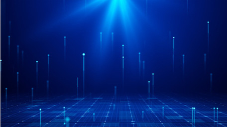 蓝色商务科技动态背景