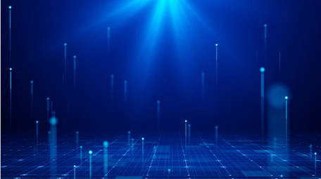 蓝色商务科技动态背景