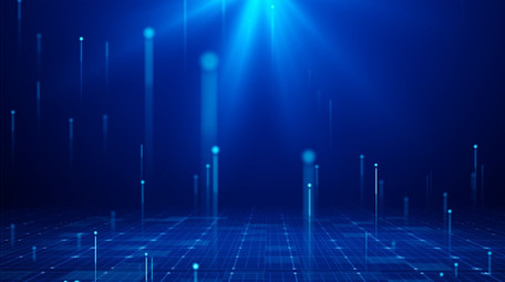 蓝色商务科技动态背景