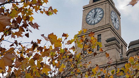 4k上海外滩地标海关大楼洋楼时钟延时摄影