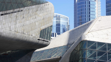 4k广州地标建筑广州大剧院实拍