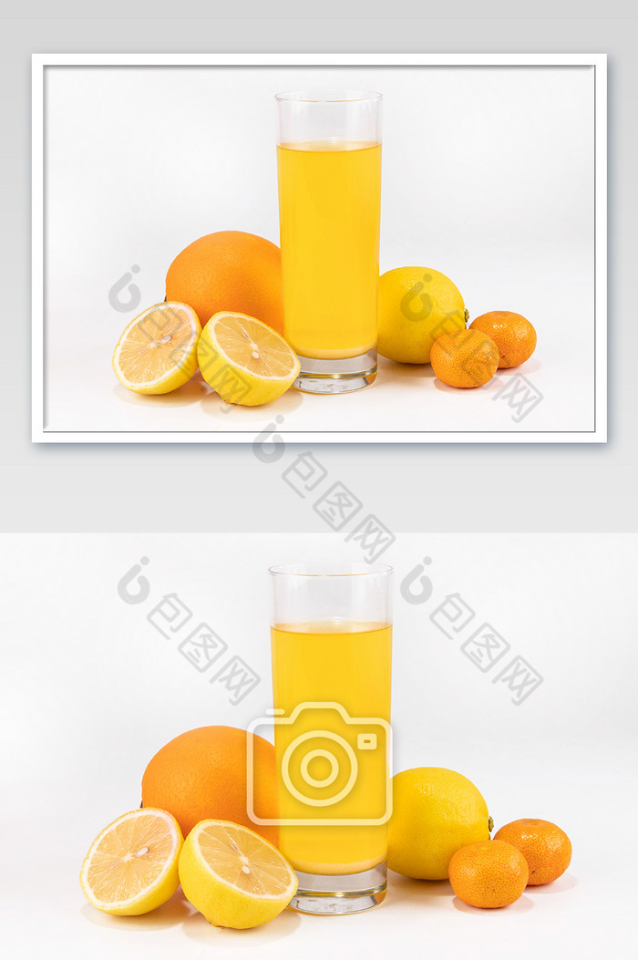 黄色果蔬汁摄影图图片图片