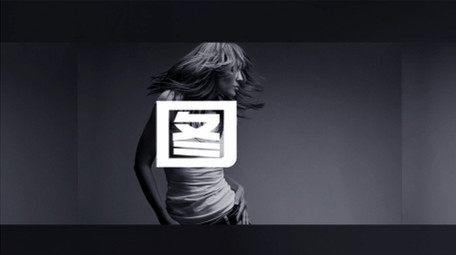 动感节奏黑白图文快闪片头AE模板