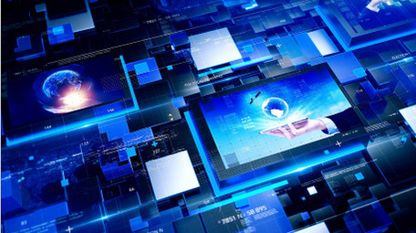 科技5G商务信息片头AE模板