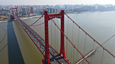 4K<strong>工业</strong>桥梁基建航拍视频片头片尾