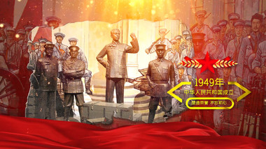 光辉历程党政图文回顾PR模版