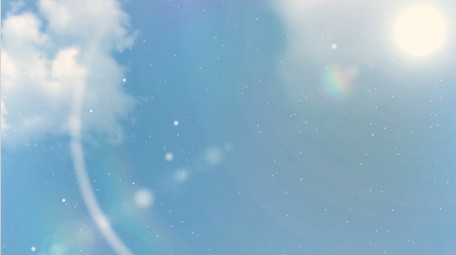 清新简洁天空LOGO演绎片头PR模板