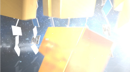 星空照片墙企业数据图文展示AE模板