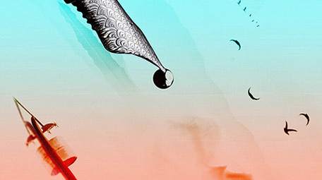 大气中国风水墨意境片头AE模板