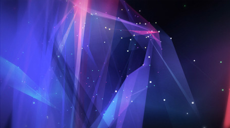炫彩几何形状抽象片头LOGO动画AE模板