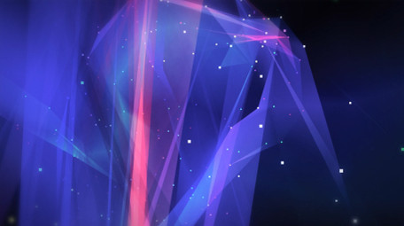 炫彩几何形状抽象片头LOGO动画AE模板