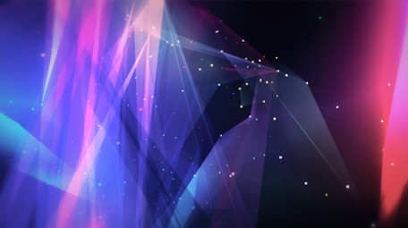 炫彩几何形状抽象片头LOGO动画AE模板