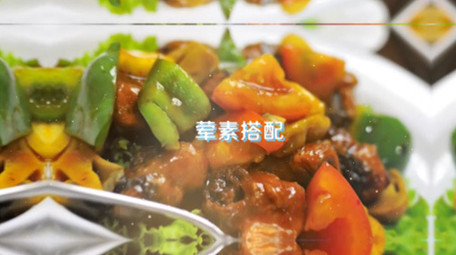 春节时尚美食宴席图文快闪pr宣传