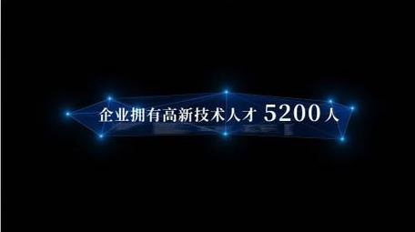 大气科技商务点线面字幕条AE模板