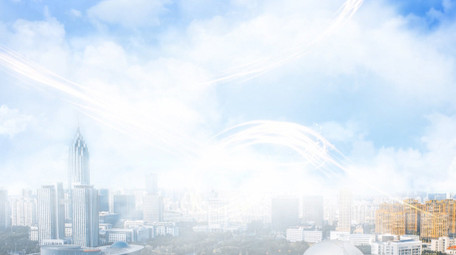 大气城市文明建设宣传片头AE模板