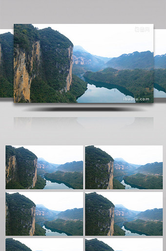 4K重庆乌江阿蓬江山河自然风光图片