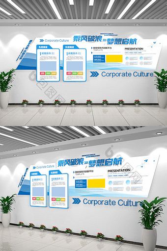 企业文化墙公司文化墙企业简介公司历程展示图片
