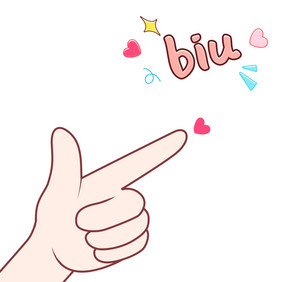 简笔画可爱卡通手绘表情包图