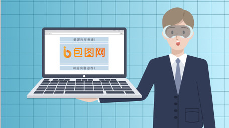 商务科技MG动画AE模板