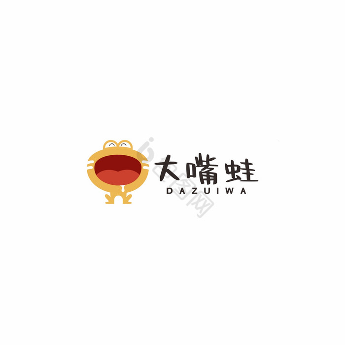 馋嘴零食店小吃零嘴LOGO标志VI