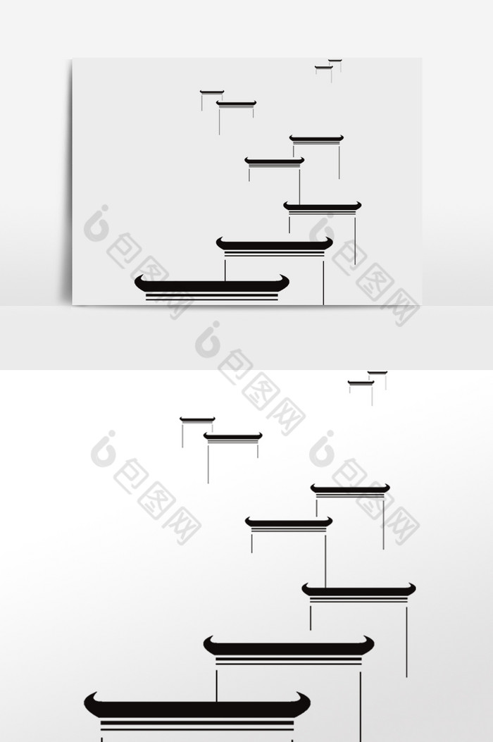 徽派古风建筑马头墙图片图片