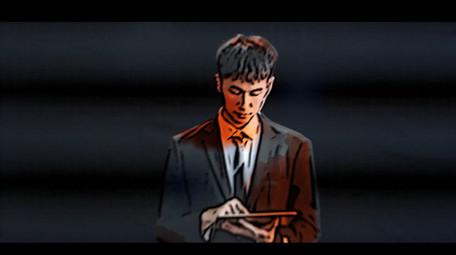 电影片头漫画定格动画AE模板