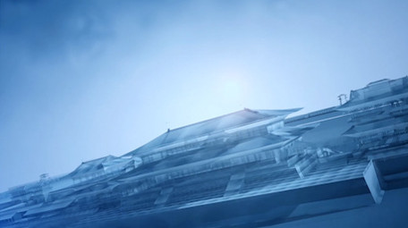 大气中国建筑水墨中国风pr模板