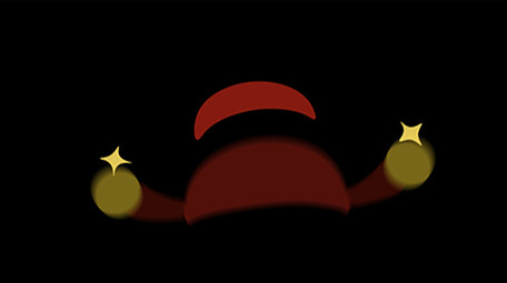 简单扁平画风服饰类古风状元帽mg动画