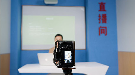 4k相机摄像记录老师线上讲课网课直播实拍