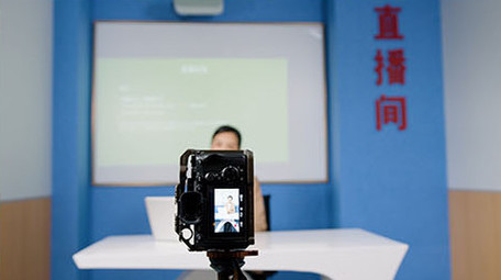 4k相机摄像记录老师线上讲课网课直播实拍