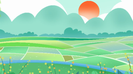 乡村发展振兴宣传MG动画AE模板