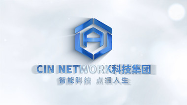 简约光线穿梭LOGO演绎片头AE模板