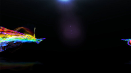 飞翔凤凰彩色粒子片头LOGO动画AE模板