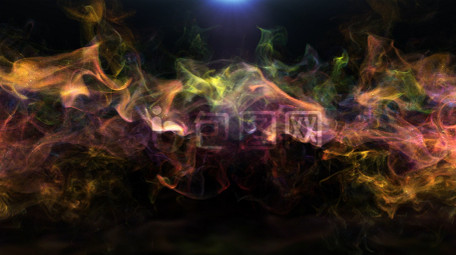 飞翔凤凰彩色粒子片头LOGO动画AE模板