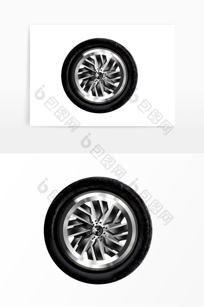 新轮胎汽车轮胎轮毂图片图片