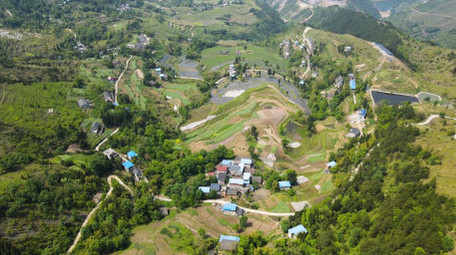 4K航拍<strong>乡村</strong>梯田农田农业农村耕地