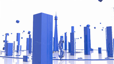 企业图文科技财经栏目整体宣传展示