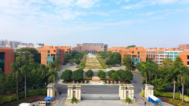4k航拍华南理工大学高校教育行业视频素材