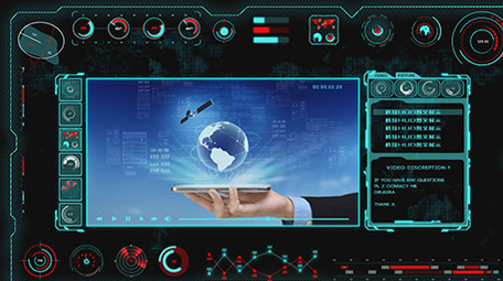 HUD元素科技图文AE模板