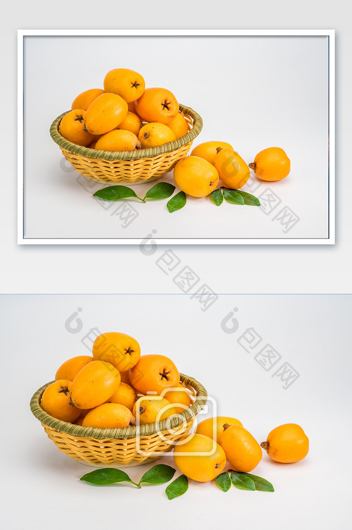 新鲜水果枇杷摄影图图片图片