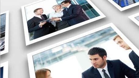 企业团队文化形象照片展示多图AE模板