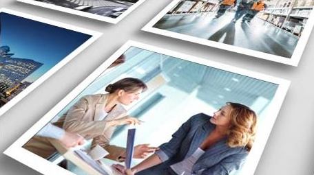 企业团队文化形象照片展示多图AE模板