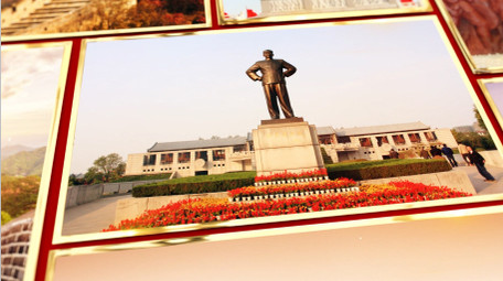 建党100周年党的发展史照片墙