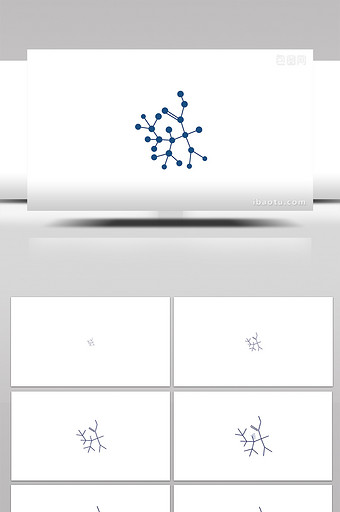 简单扁平画风学术类细胞结构mg动画图片