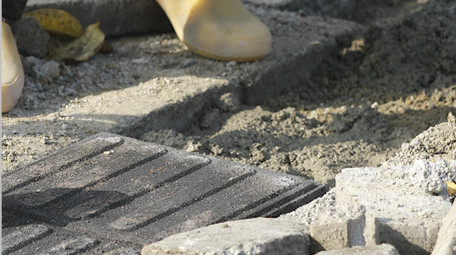 行业职业工地个人地面修复路面装修