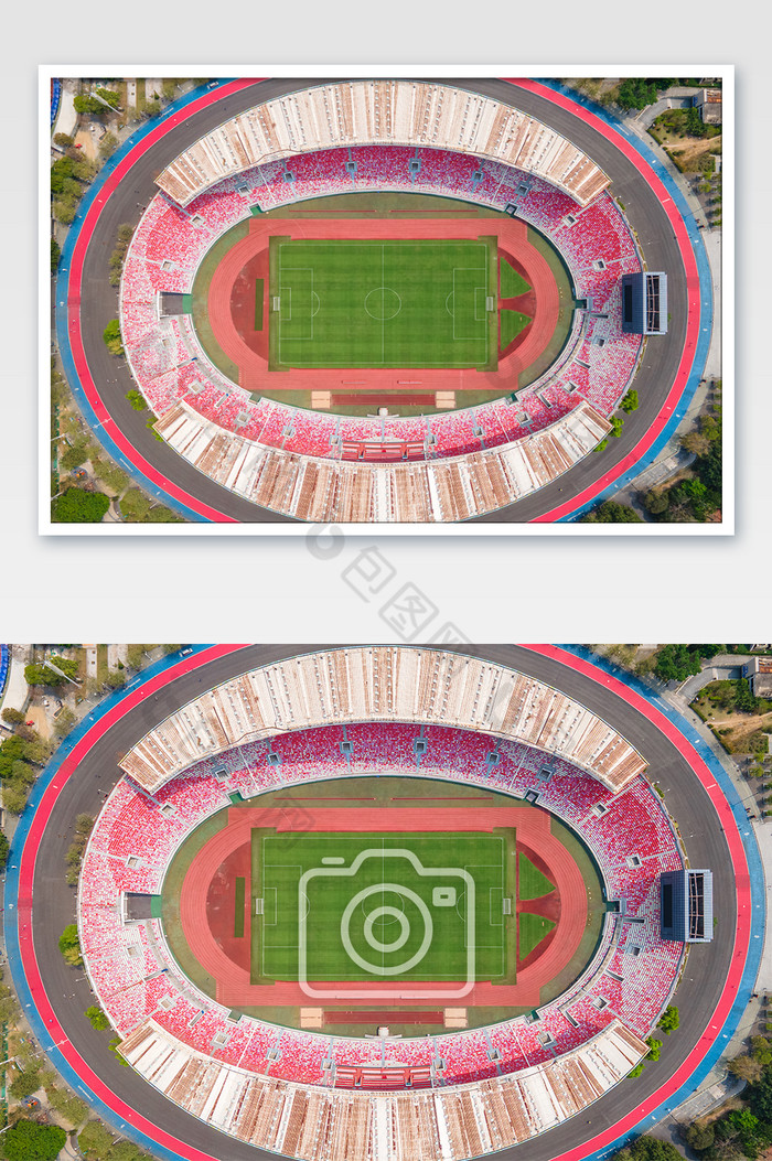 广州的地标体育中心体育场建筑摄影图片图片