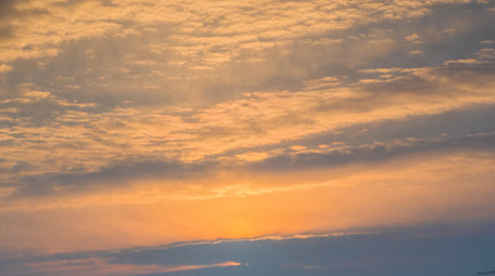 自然风景日出太阳升起天空延迟拍摄
