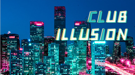 城市霓虹赛博朋克色彩分离<strong>图文</strong>AE模板